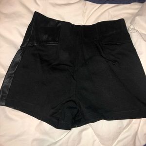Guess Shorts with Faux Leather